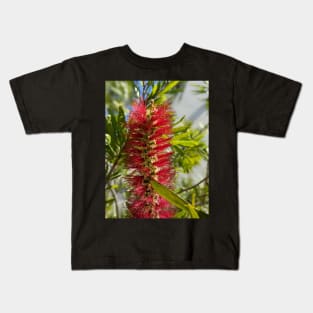 Red Cone Flower 2 Kids T-Shirt